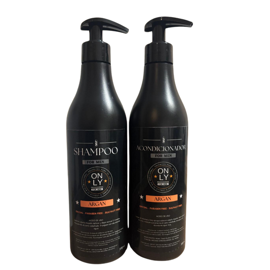 Shampoo + Acondicionador Argán - Linea Premium