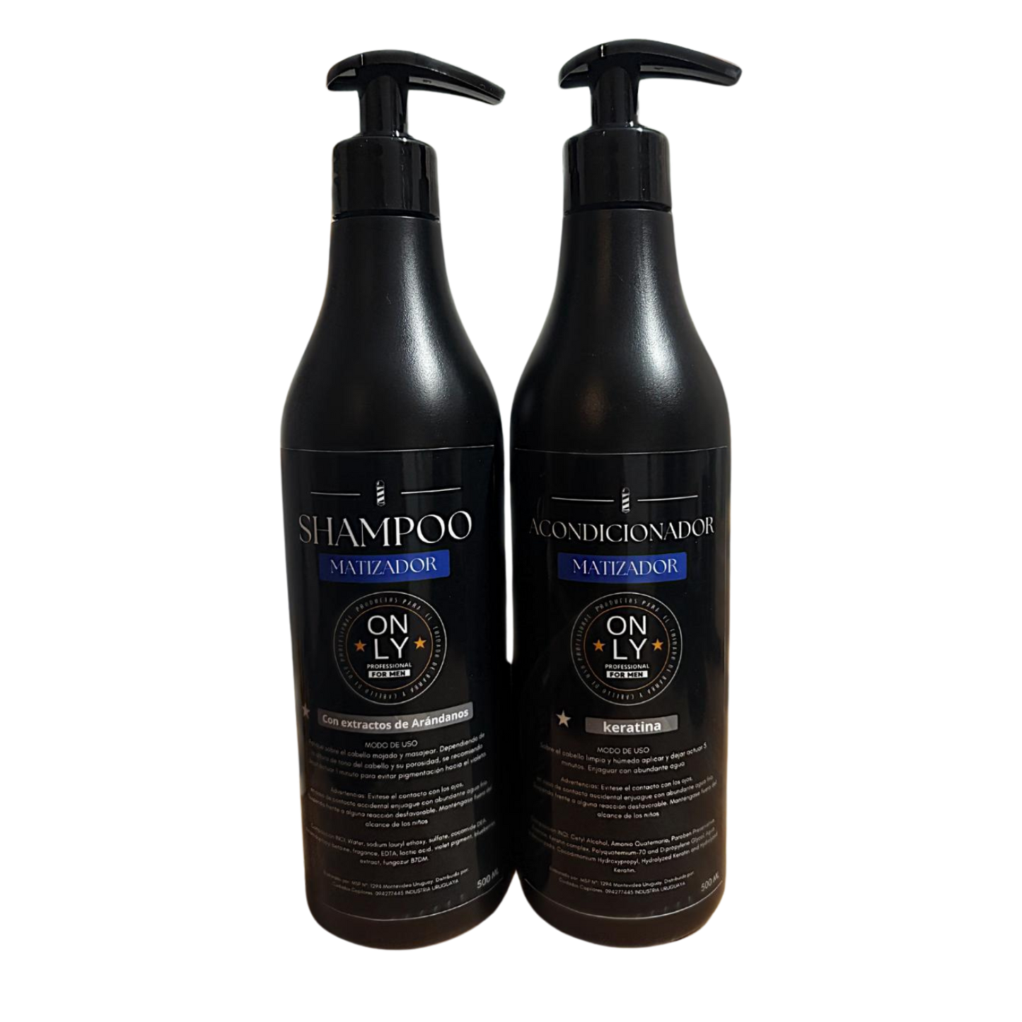 Shampoo + Acondicionador Matizador - Linea Premium